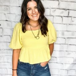 Peach Love California The Bobbi Top