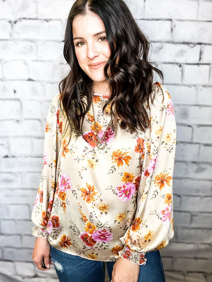 Vine & Love The Gina Floral Top Small 7 Vine & Love The Gina Floral Top Small