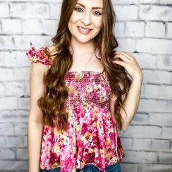 Peach Love California Small The Hallie Tank