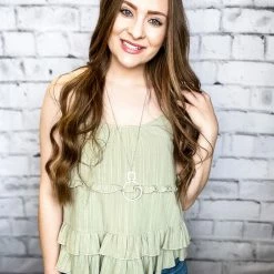 Peach Love California Large The Tiered Ruffle Tank 10 Peach Love California Large The Tiered Ruffle Tank