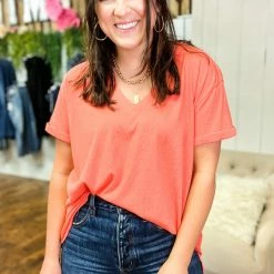 LA MIEL The Cool Jersey Knit Tee