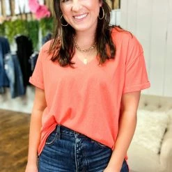 LA MIEL The Cool Jersey Knit Tee