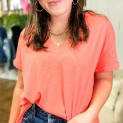 LA MIEL The Cool Jersey Knit Tee