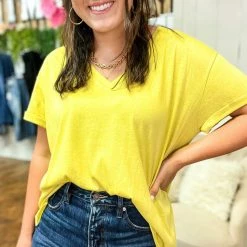 LA MIEL The Cool Jersey Knit Tee