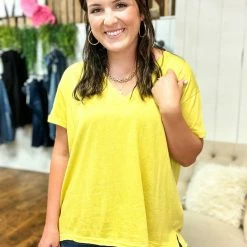 LA MIEL The Cool Jersey Knit Tee