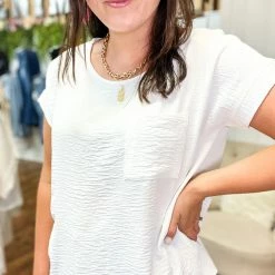 First Love Small The Crinkle Top