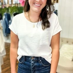 First Love Small The Crinkle Top