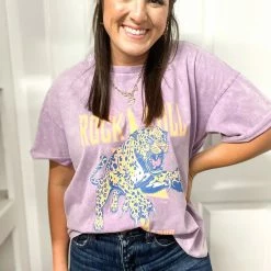 Zutter Free Spirit Leopard Graphic Tee