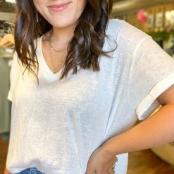 LA MIEL The Cool Jersey Knit Tee