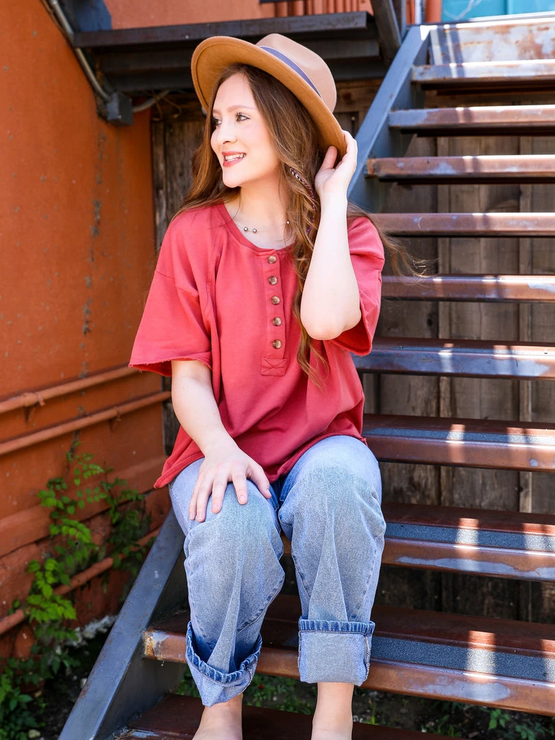 Ee.some The Kailey Button Top 3 Ee.some The Kailey Button Top