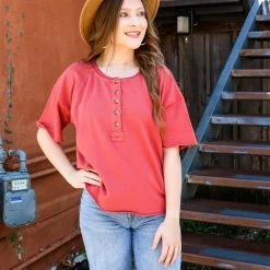 Ee.some The Kailey Button Top