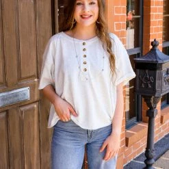 Ee.some The Kailey Button Top 16 Ee.some The Kailey Button Top