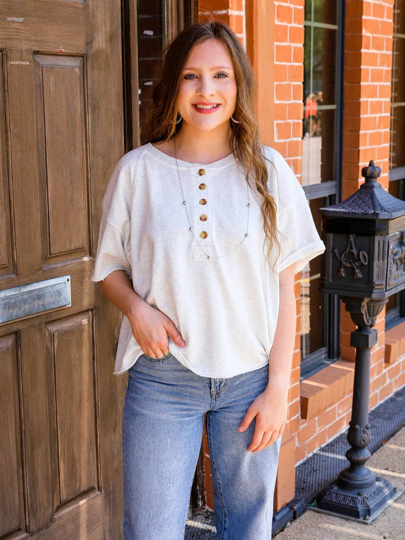 Ee.some The Kailey Button Top 8 Ee.some The Kailey Button Top