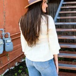 Ee.some The Flouncy Sleeve Top Medium 17 Ee.some The Flouncy Sleeve Top Medium