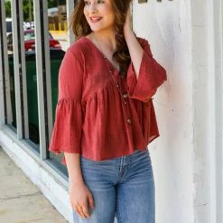 Ee.some The Flouncy Sleeve Top Medium 19 Ee.some The Flouncy Sleeve Top Medium