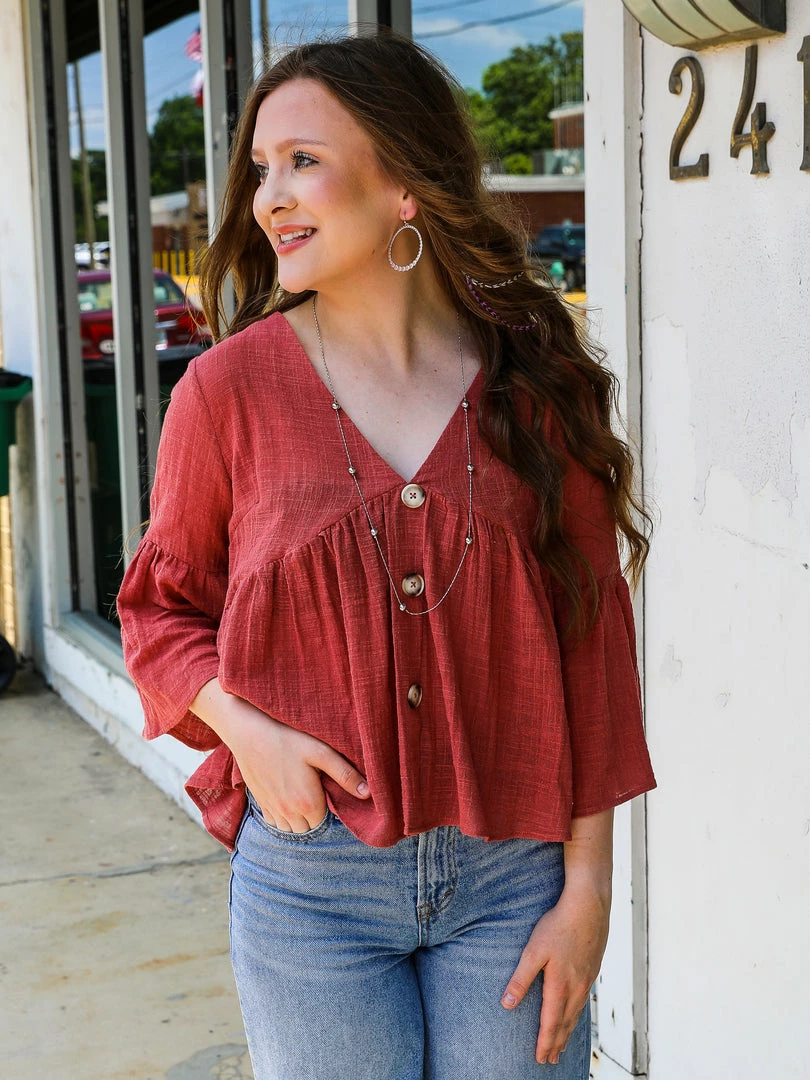 Ee.some The Flouncy Sleeve Top Medium 9 Ee.some The Flouncy Sleeve Top Medium