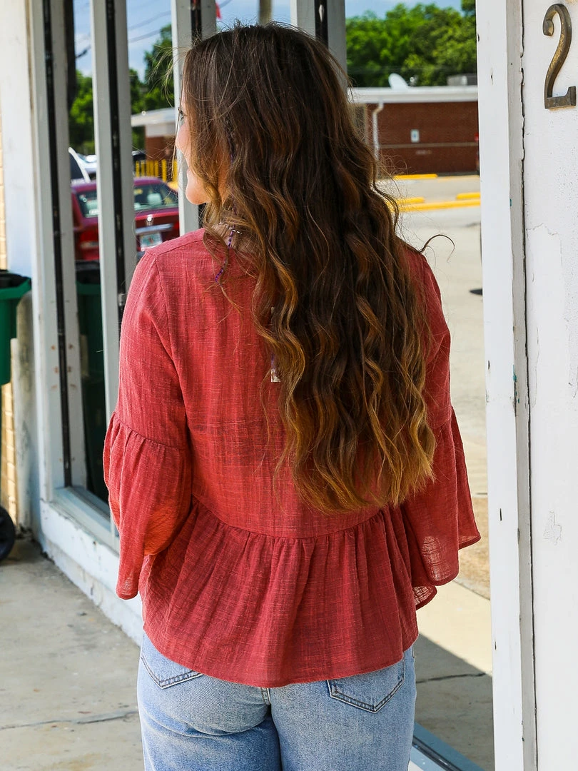 Ee.some The Flouncy Sleeve Top Medium 10 Ee.some The Flouncy Sleeve Top Medium