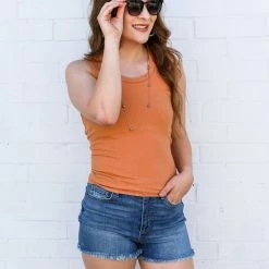 Trend Notes Vintage Ribbed Tank Small