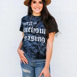 Crazy Cool Threads Small Pray Without Ceasing Tee