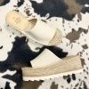 KKE Originals The Ivy Espadrilles- White Shoes
