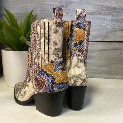 SOTD Footwear Shoes The Naomi Snake Booties