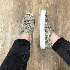 Very G Shoes The Snakeskin Slides