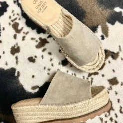 KKE Originals The Ivy Espadrilles- Grey Shoes