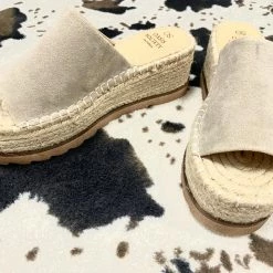 KKE Originals The Ivy Espadrilles- Grey Shoes