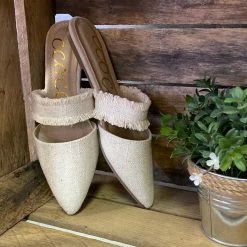 Ccocci Shoes The Marcella Linen Mules